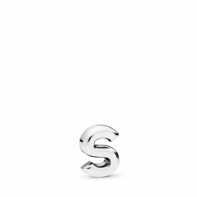 Pandora Letter S Petite Locket Charm Sale NZ, Sterling Silver (608573-LDZ)